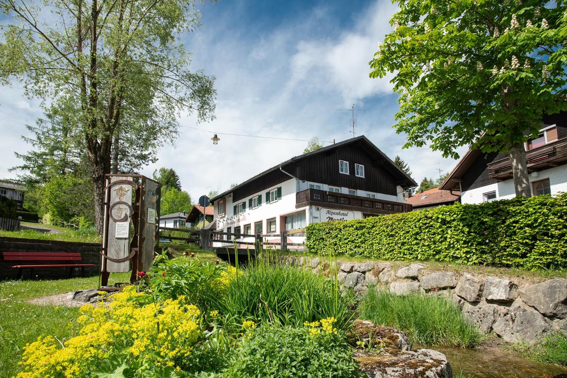 Alpen Hotel Martin Nesselwang Dış mekan fotoğraf